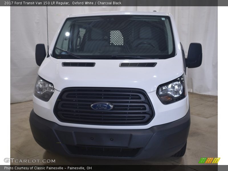 Oxford White / Charcoal Black 2017 Ford Transit Van 150 LR Regular