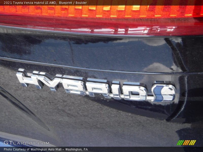 Blueprint / Boulder 2021 Toyota Venza Hybrid LE AWD