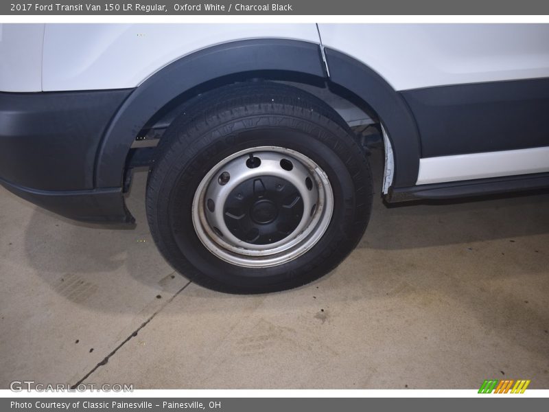 Oxford White / Charcoal Black 2017 Ford Transit Van 150 LR Regular