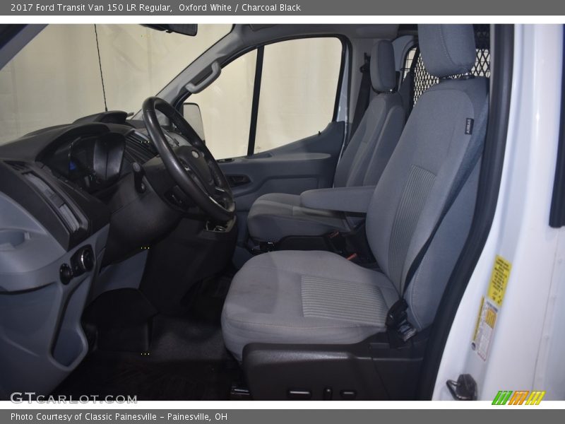Oxford White / Charcoal Black 2017 Ford Transit Van 150 LR Regular