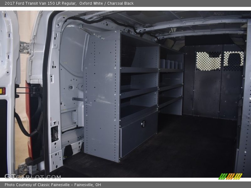 Oxford White / Charcoal Black 2017 Ford Transit Van 150 LR Regular