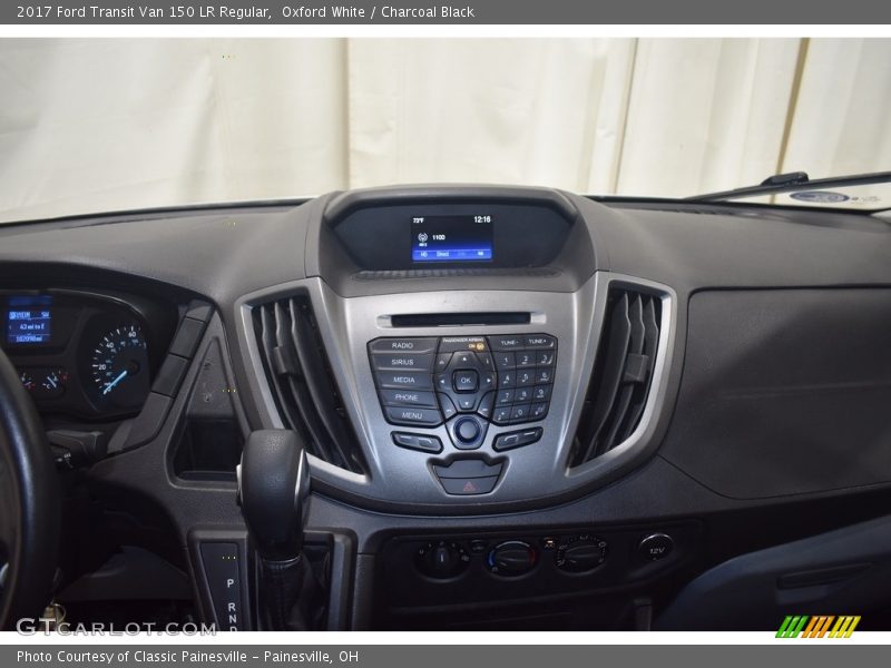 Oxford White / Charcoal Black 2017 Ford Transit Van 150 LR Regular