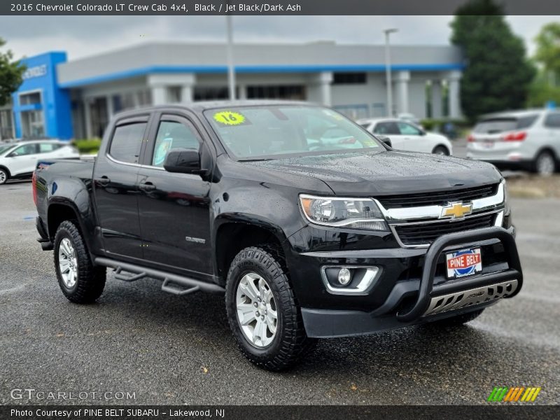 Black / Jet Black/Dark Ash 2016 Chevrolet Colorado LT Crew Cab 4x4