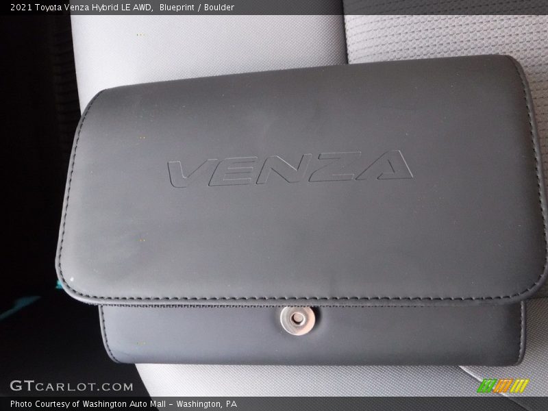 Blueprint / Boulder 2021 Toyota Venza Hybrid LE AWD