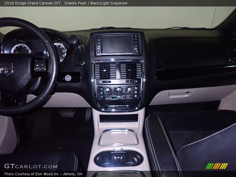 Granite Pearl / Black/Light Graystone 2018 Dodge Grand Caravan SXT