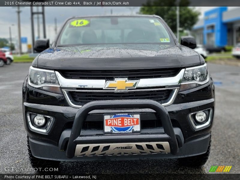 Black / Jet Black/Dark Ash 2016 Chevrolet Colorado LT Crew Cab 4x4