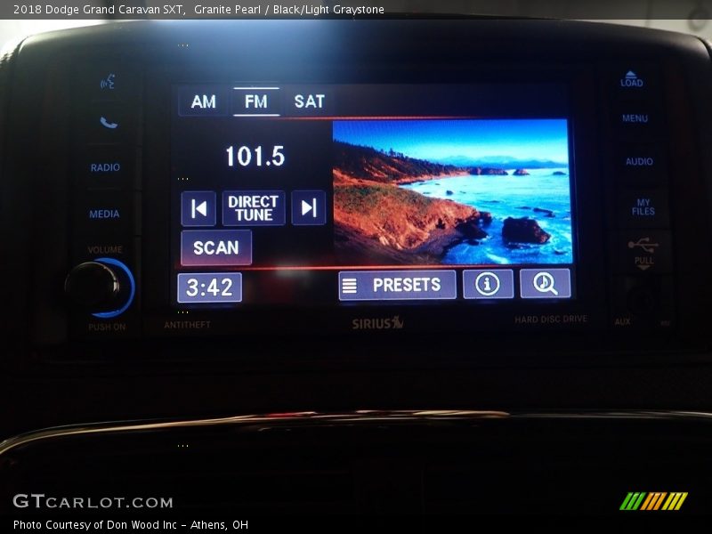Granite Pearl / Black/Light Graystone 2018 Dodge Grand Caravan SXT