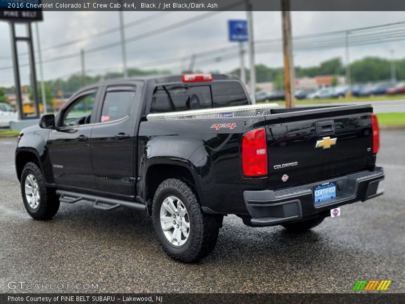 Black / Jet Black/Dark Ash 2016 Chevrolet Colorado LT Crew Cab 4x4