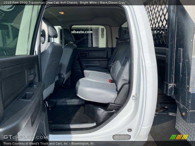 Bright White / Black/Diesel Gray 2018 Ram 3500 Tradesman Crew Cab 4x4 Chassis