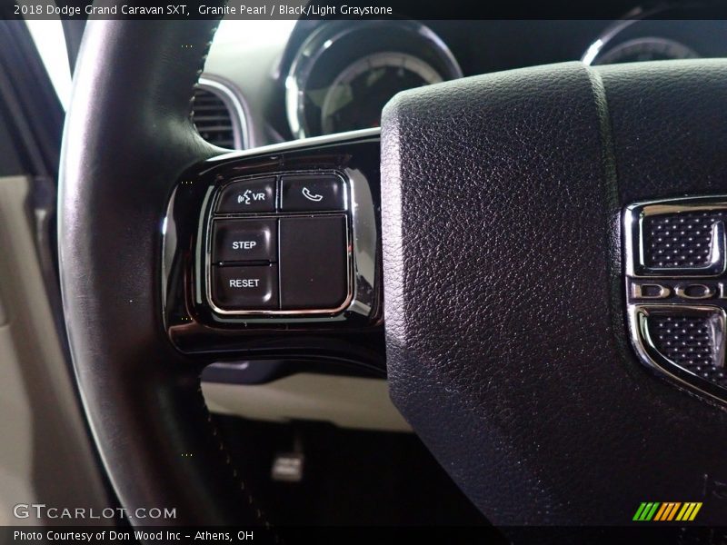 Granite Pearl / Black/Light Graystone 2018 Dodge Grand Caravan SXT