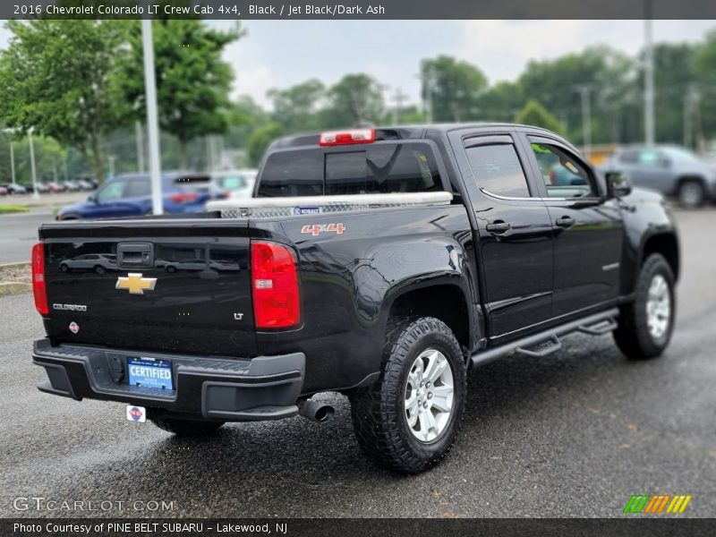 Black / Jet Black/Dark Ash 2016 Chevrolet Colorado LT Crew Cab 4x4
