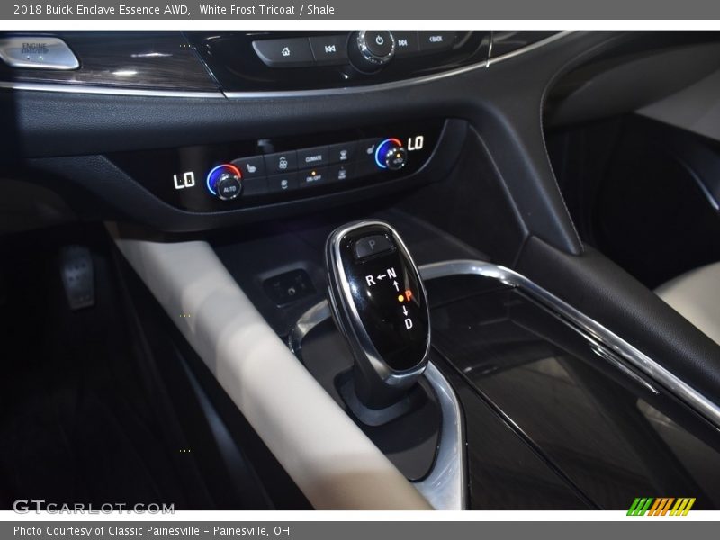 White Frost Tricoat / Shale 2018 Buick Enclave Essence AWD