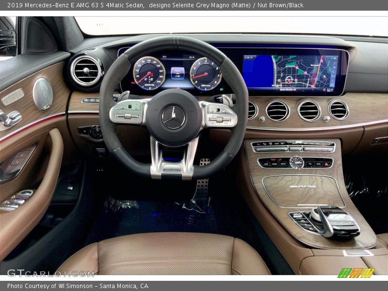 Dashboard of 2019 E AMG 63 S 4Matic Sedan