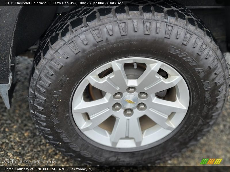 Black / Jet Black/Dark Ash 2016 Chevrolet Colorado LT Crew Cab 4x4