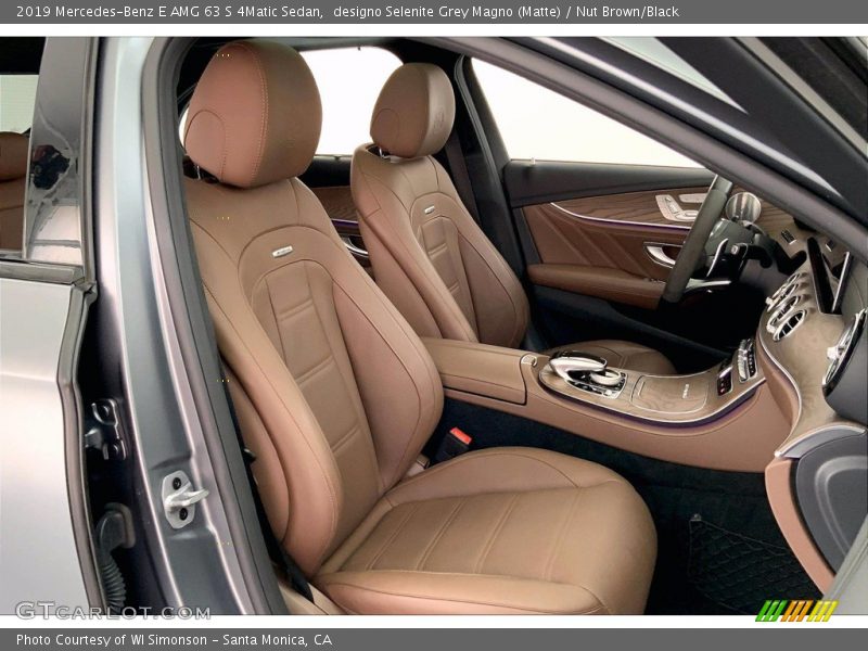  2019 E AMG 63 S 4Matic Sedan Nut Brown/Black Interior