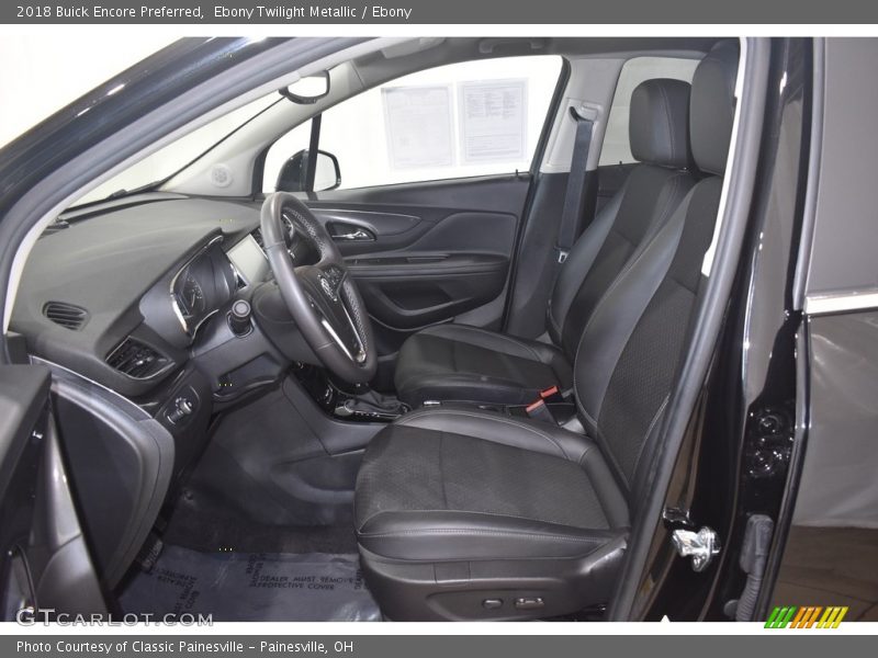 Ebony Twilight Metallic / Ebony 2018 Buick Encore Preferred