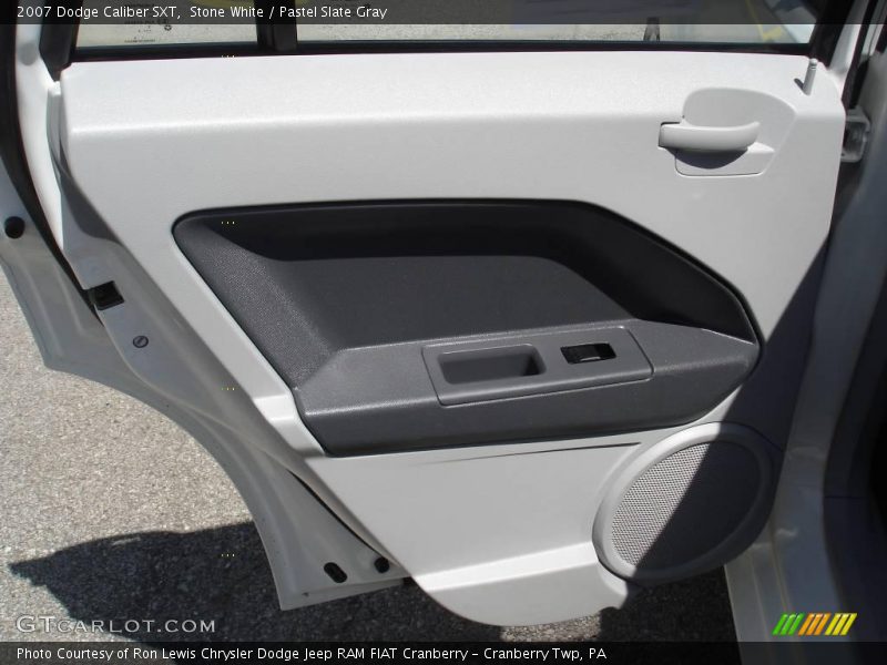Stone White / Pastel Slate Gray 2007 Dodge Caliber SXT