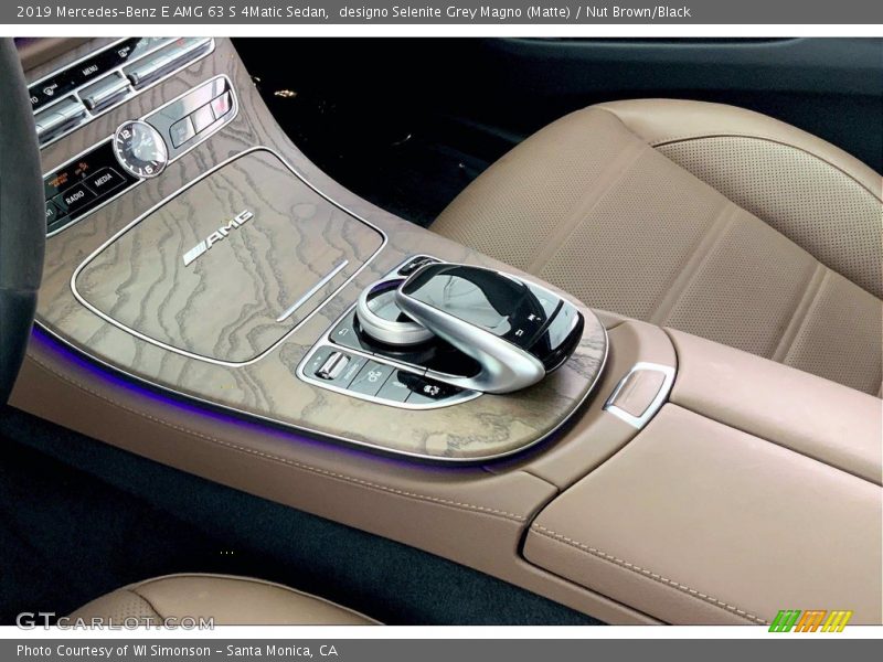 Controls of 2019 E AMG 63 S 4Matic Sedan