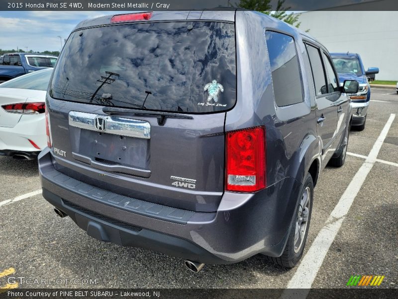 Modern Steel Metallic / Gray 2015 Honda Pilot SE 4WD