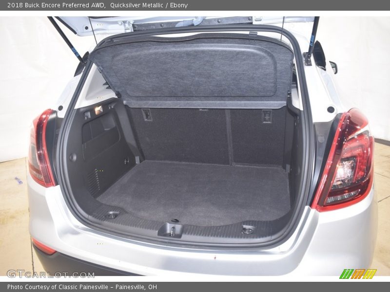 Quicksilver Metallic / Ebony 2018 Buick Encore Preferred AWD