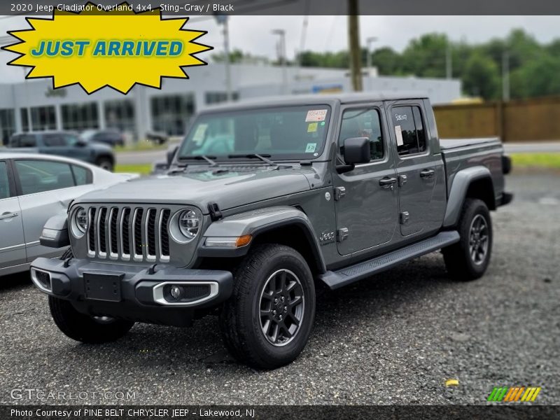 Sting-Gray / Black 2020 Jeep Gladiator Overland 4x4