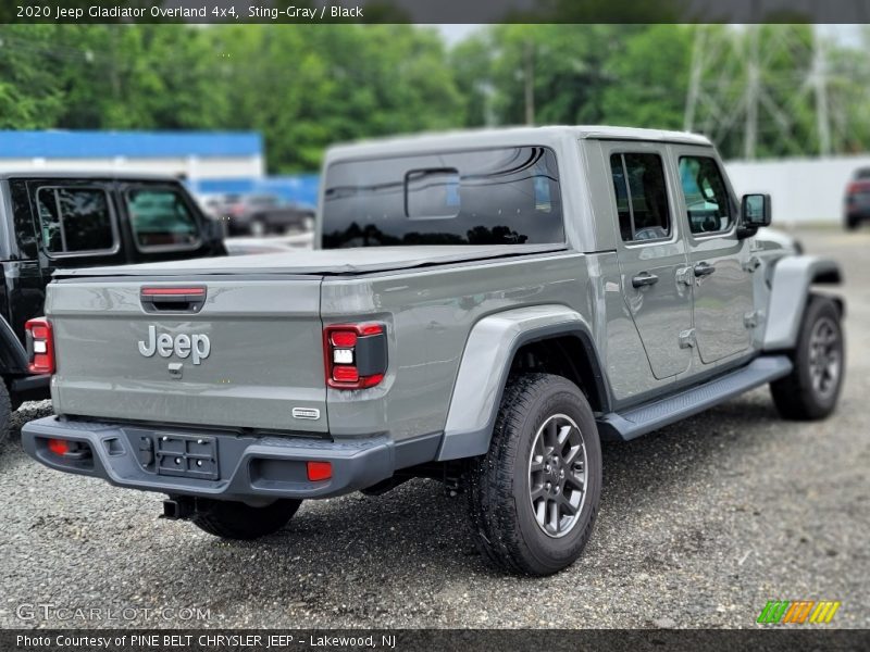 Sting-Gray / Black 2020 Jeep Gladiator Overland 4x4
