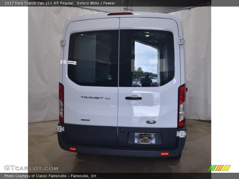 Oxford White / Pewter 2017 Ford Transit Van 150 MR Regular