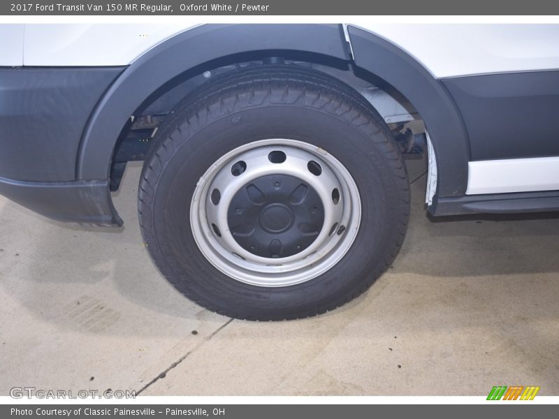 Oxford White / Pewter 2017 Ford Transit Van 150 MR Regular