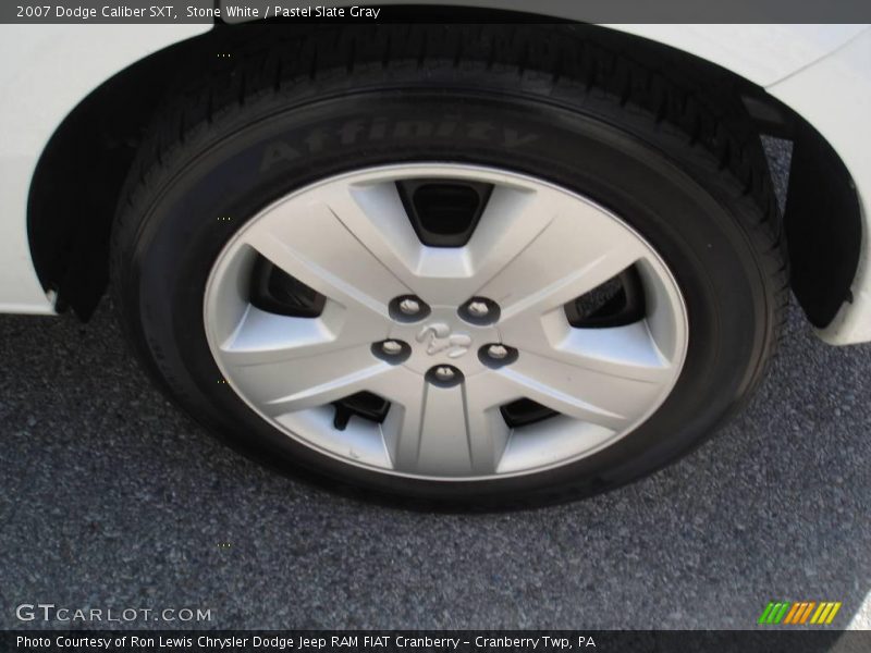 Stone White / Pastel Slate Gray 2007 Dodge Caliber SXT