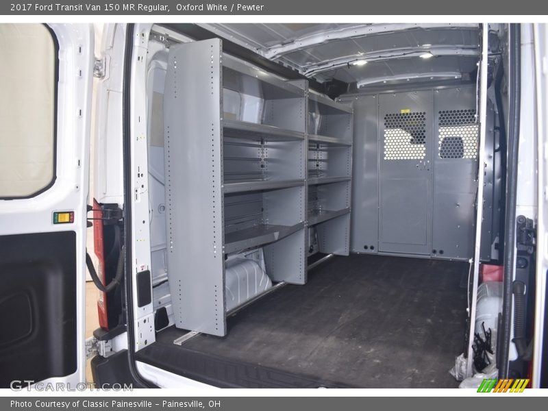 Oxford White / Pewter 2017 Ford Transit Van 150 MR Regular