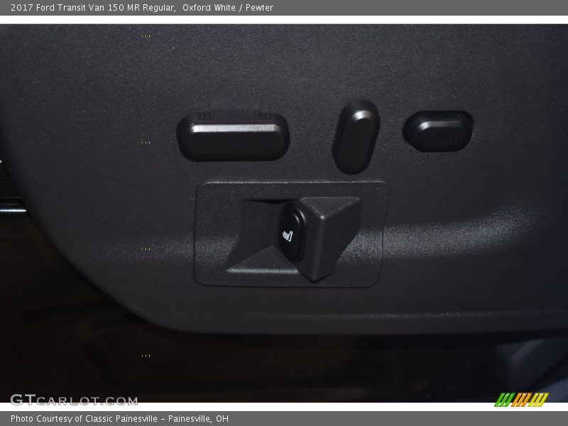Oxford White / Pewter 2017 Ford Transit Van 150 MR Regular