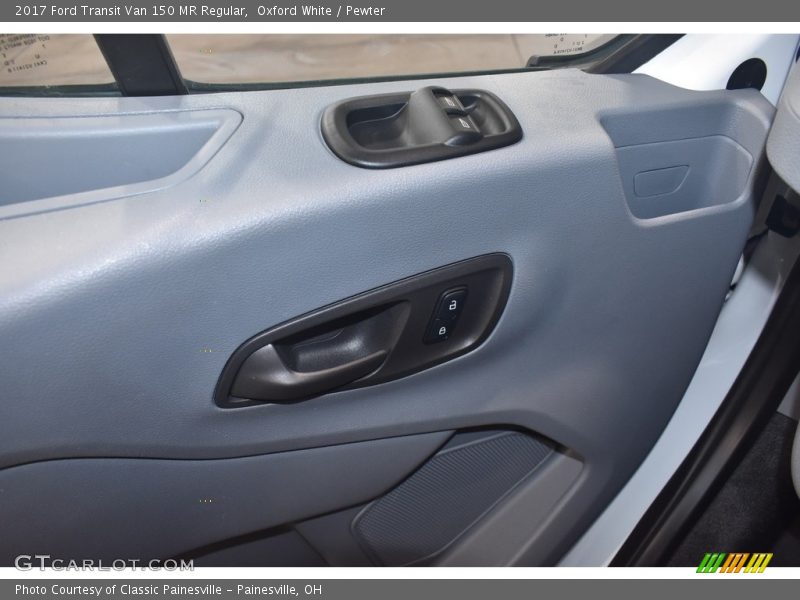 Oxford White / Pewter 2017 Ford Transit Van 150 MR Regular