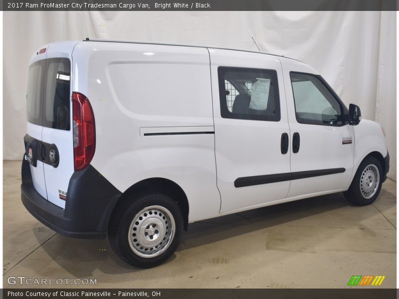 Bright White / Black 2017 Ram ProMaster City Tradesman Cargo Van