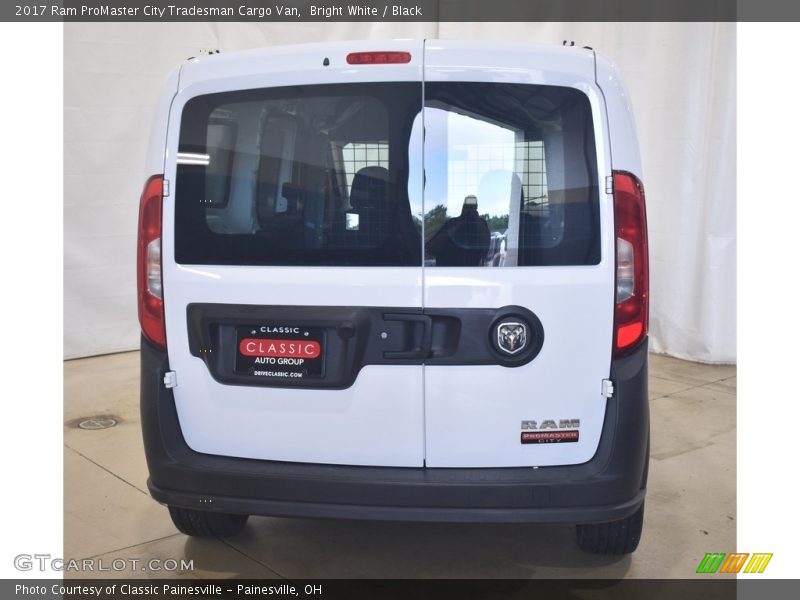 Bright White / Black 2017 Ram ProMaster City Tradesman Cargo Van