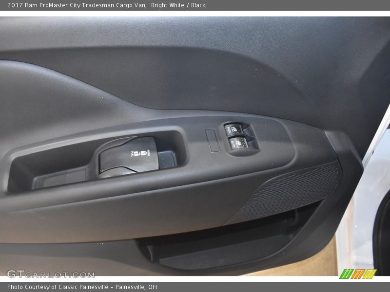 Bright White / Black 2017 Ram ProMaster City Tradesman Cargo Van