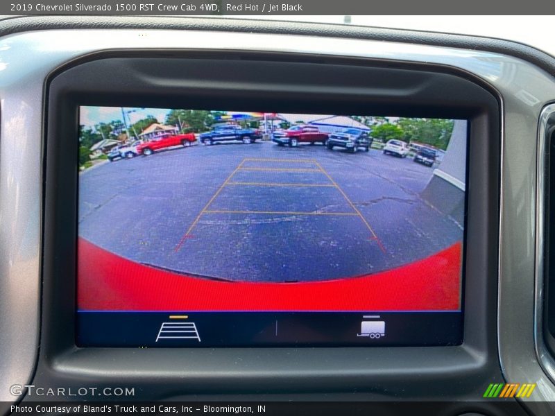 Red Hot / Jet Black 2019 Chevrolet Silverado 1500 RST Crew Cab 4WD