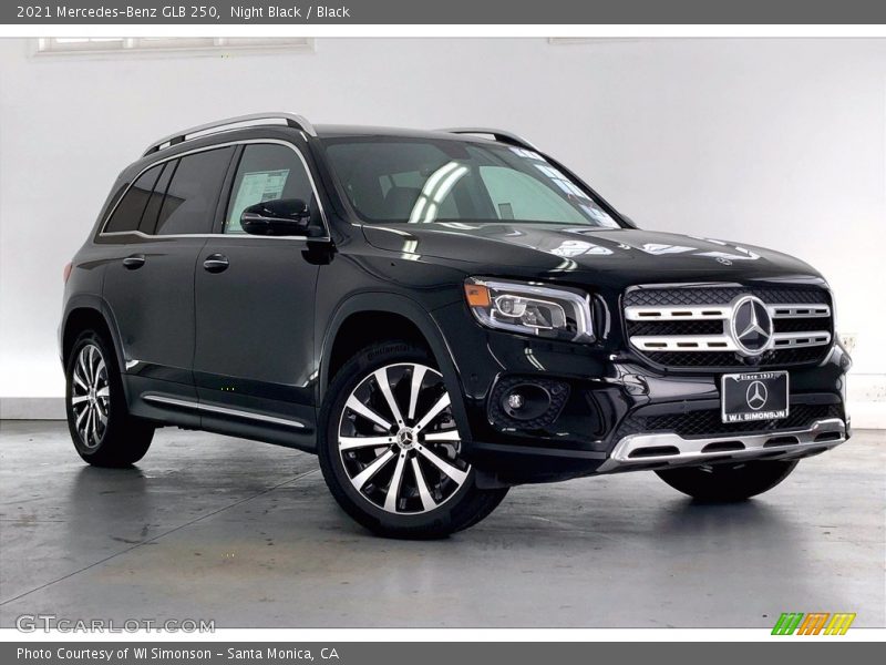 Night Black / Black 2021 Mercedes-Benz GLB 250