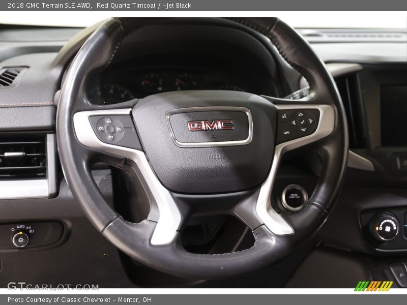 Red Quartz Tintcoat / ­Jet Black 2018 GMC Terrain SLE AWD