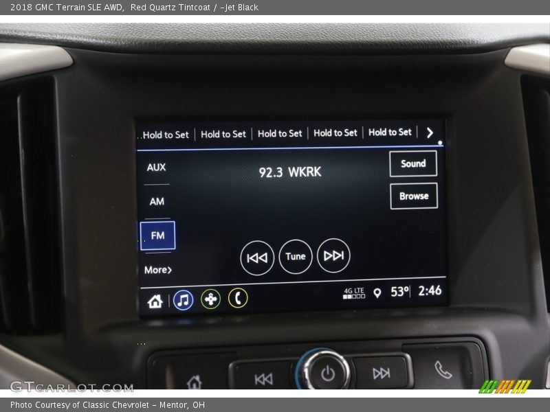 Red Quartz Tintcoat / ­Jet Black 2018 GMC Terrain SLE AWD