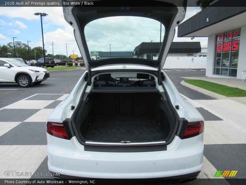 Ibis White / Black 2018 Audi A7 Prestige quattro