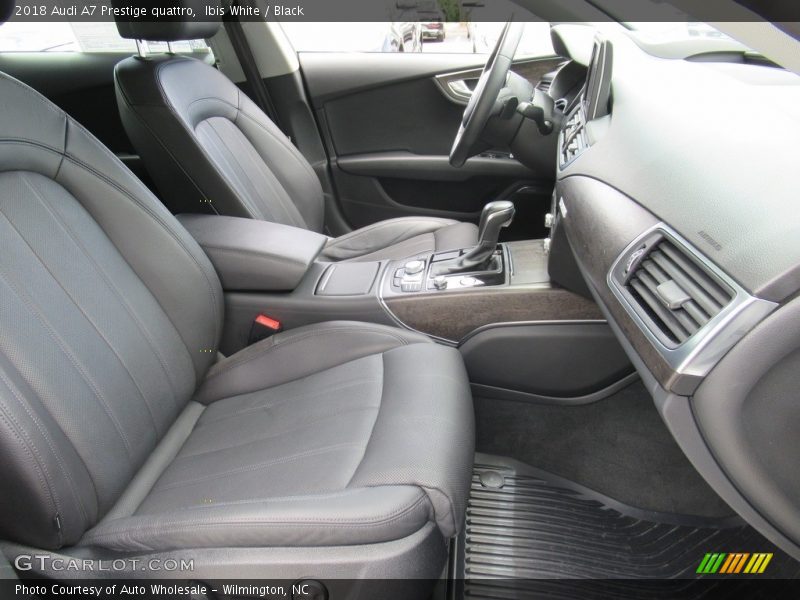 Ibis White / Black 2018 Audi A7 Prestige quattro