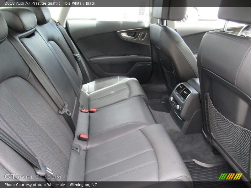 Ibis White / Black 2018 Audi A7 Prestige quattro