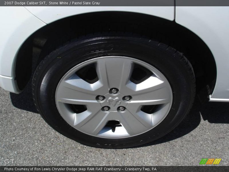 Stone White / Pastel Slate Gray 2007 Dodge Caliber SXT