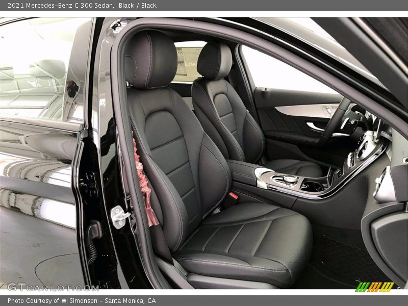 Black / Black 2021 Mercedes-Benz C 300 Sedan