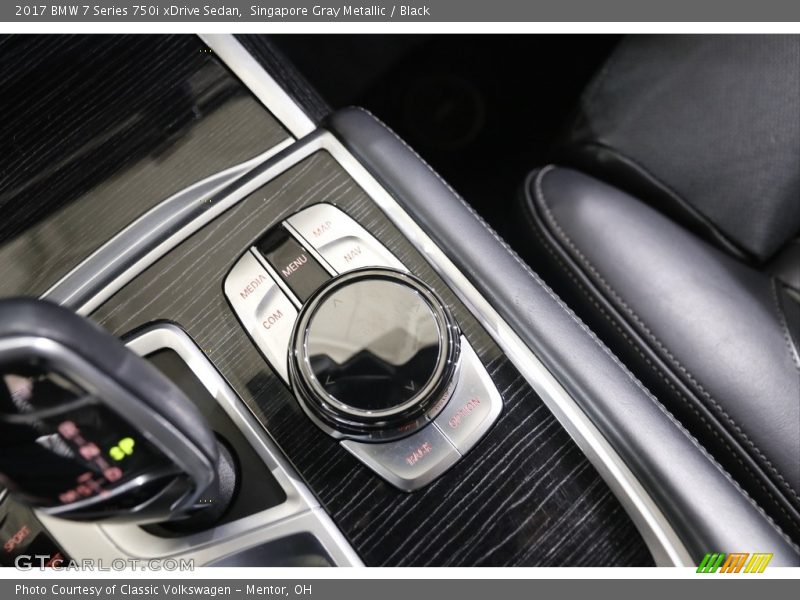 Singapore Gray Metallic / Black 2017 BMW 7 Series 750i xDrive Sedan