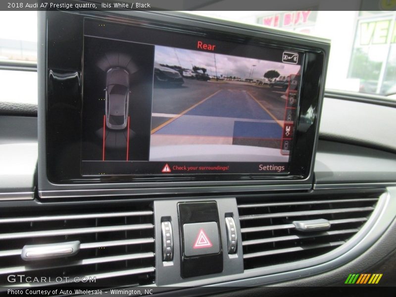 Ibis White / Black 2018 Audi A7 Prestige quattro