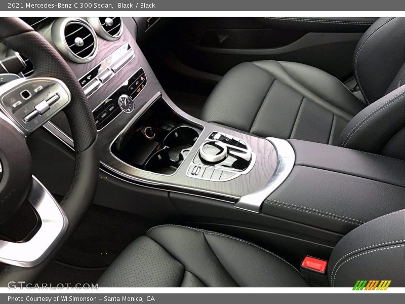 Black / Black 2021 Mercedes-Benz C 300 Sedan