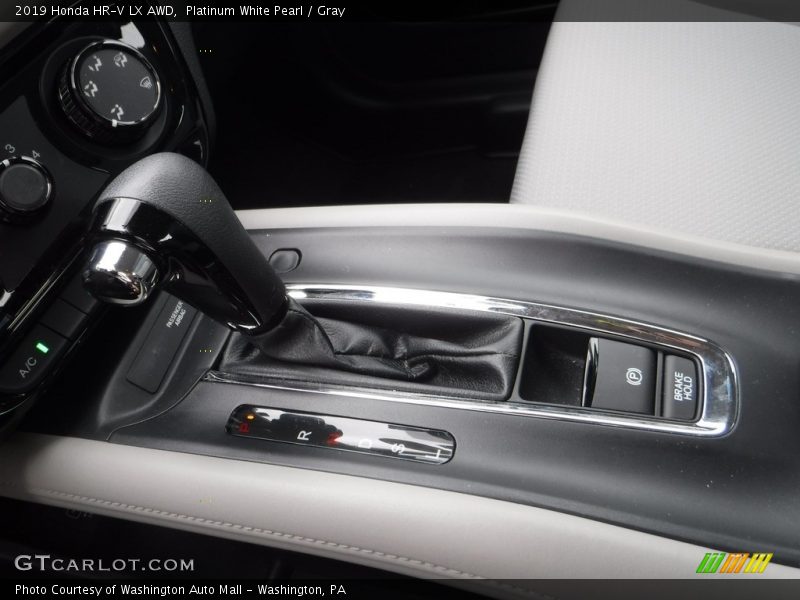Platinum White Pearl / Gray 2019 Honda HR-V LX AWD