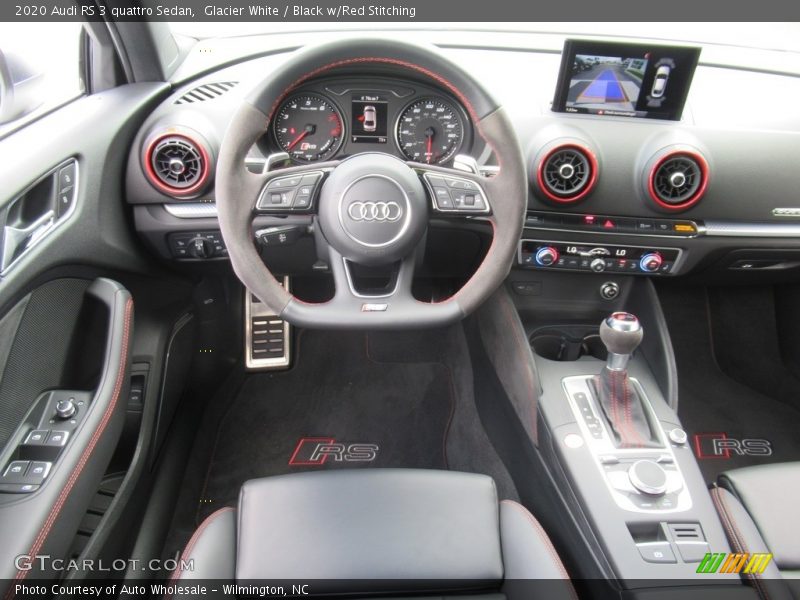  2020 RS 3 quattro Sedan Black w/Red Stitching Interior