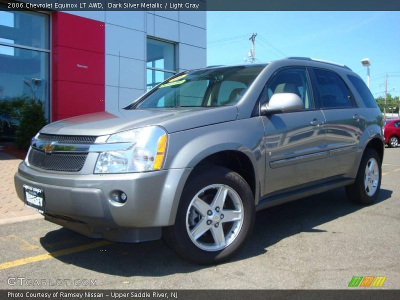 Dark Silver Metallic / Light Gray 2006 Chevrolet Equinox LT AWD